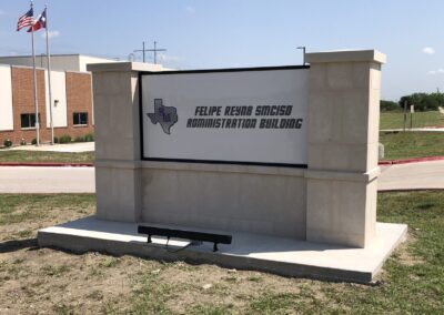 Custom Cabinet Monument Sign