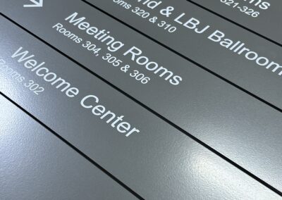 Wayfinding Directory Sign